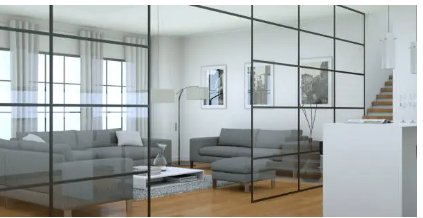 internal glass doors